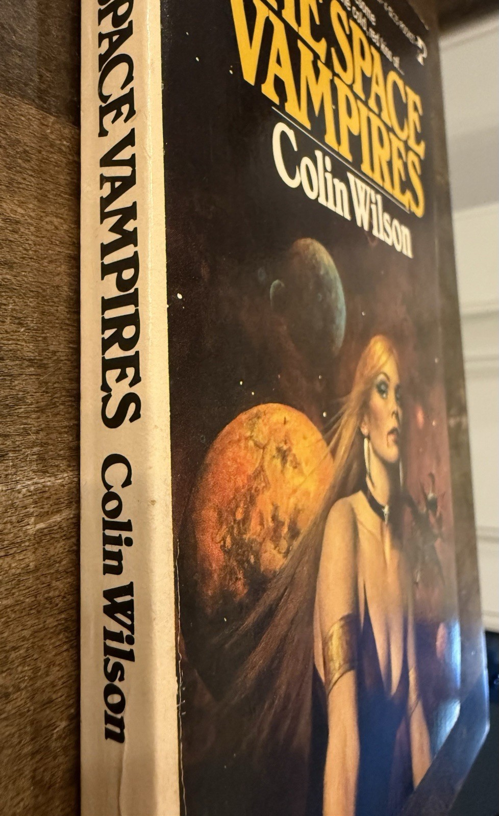 The Space Vampires Colin Wilson 2nd Pocket Books Printing 70’s Vintage Paperback