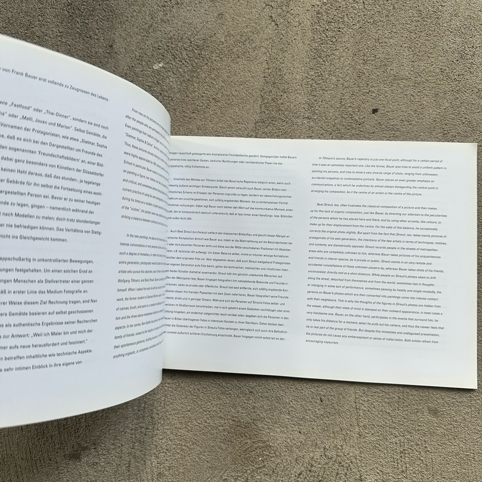 Frank Bauer~Nachtleben (Nightlife) Exhibition Catalog~Galerie Voss (Eng + Ger)