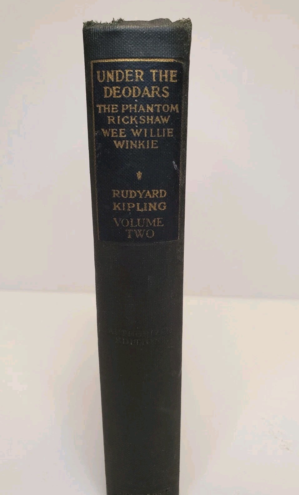 Lot Of Antique Rudyard Kipling HC Books. 1927 Just So Stories, Wee Willie Winkie