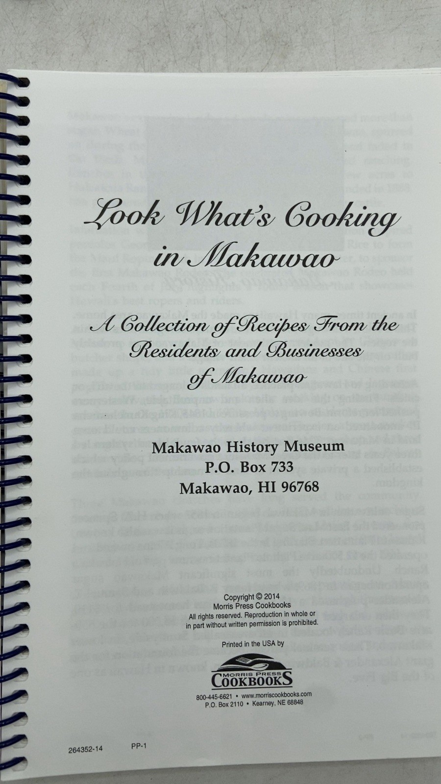 Look What’s Cooking in Makawao: A Collection of Recipes From the Residents an…