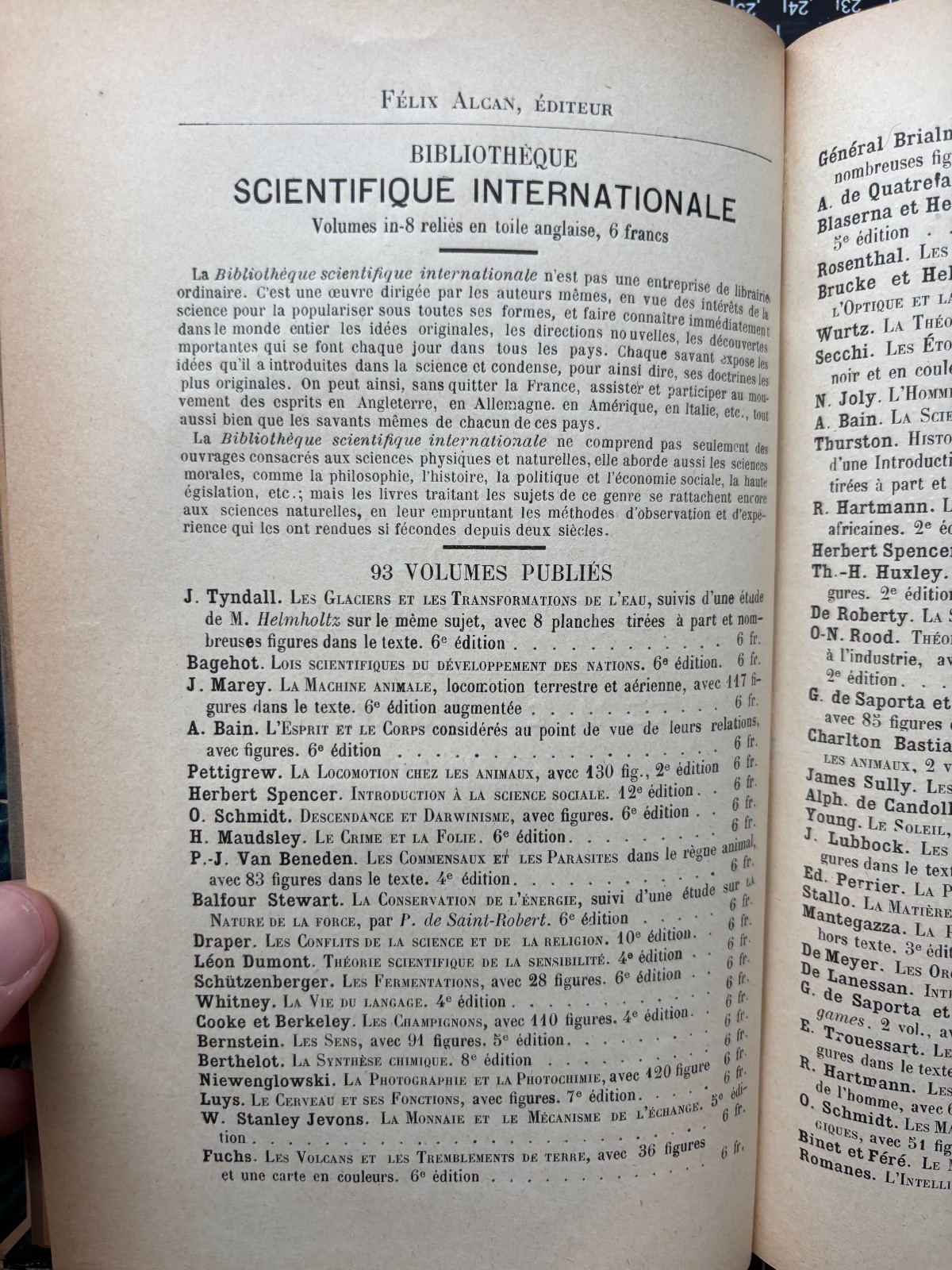 Antique French Book 1900 Mortillet Nation Française Anthropologie Prehistoire