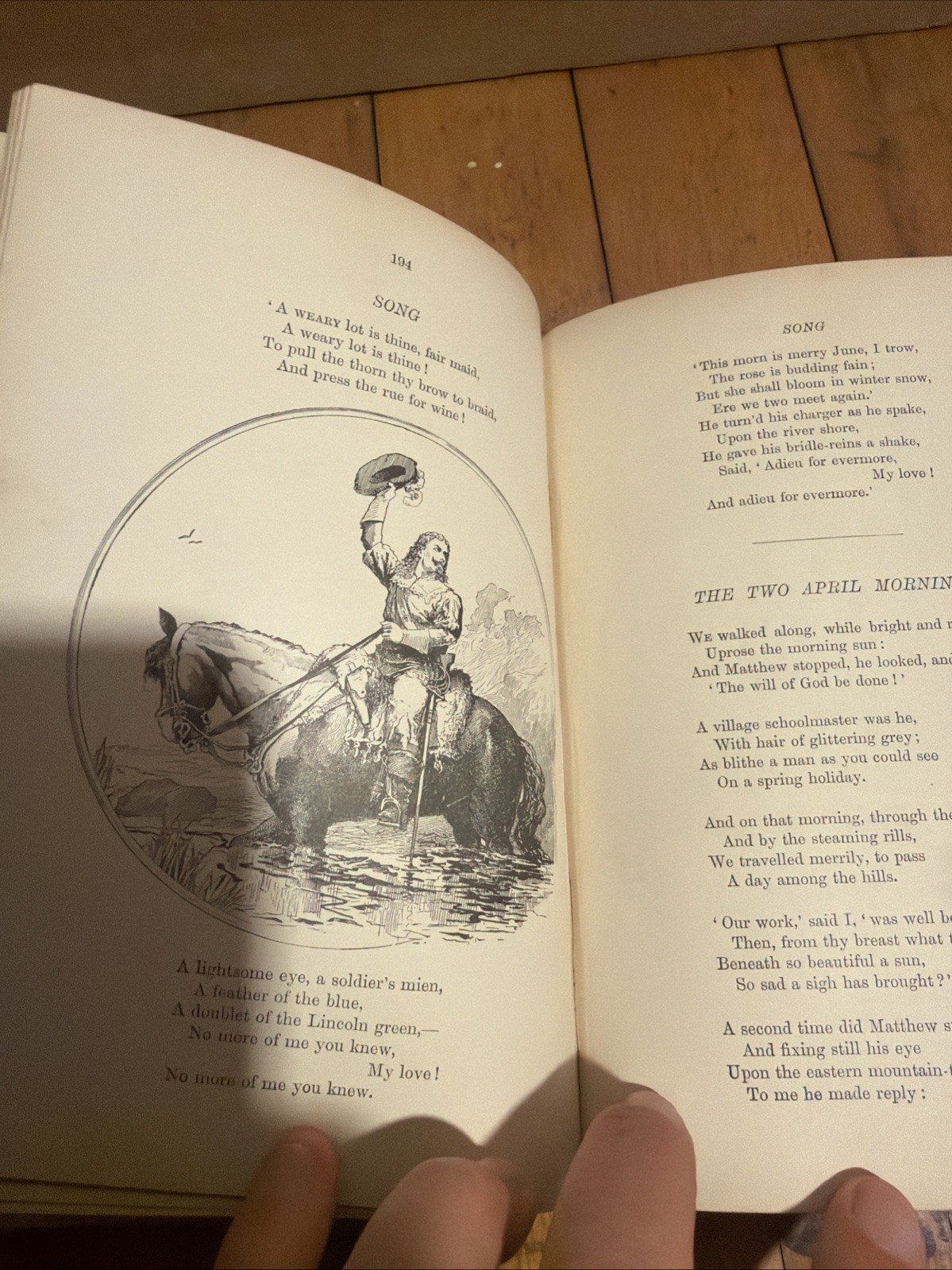 The Blue Poetry Book Andrew Lang 1891 First Edition Illustrated H J Ford Antique