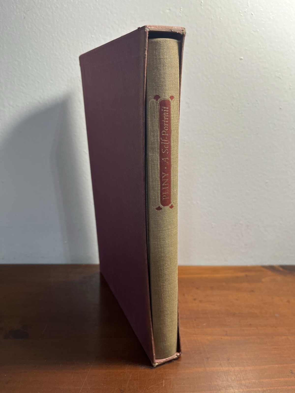 PLINY A Self Portrait Letters by Pliny the Younger Folio Society 1978 Slipcase