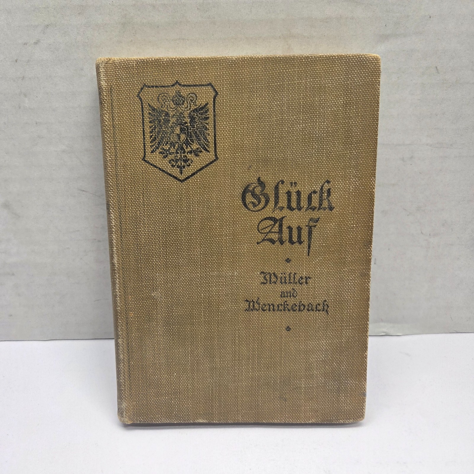 Gluck Auf A First German Reader, Margarethe Muller, 1901, 1900’s, antique book