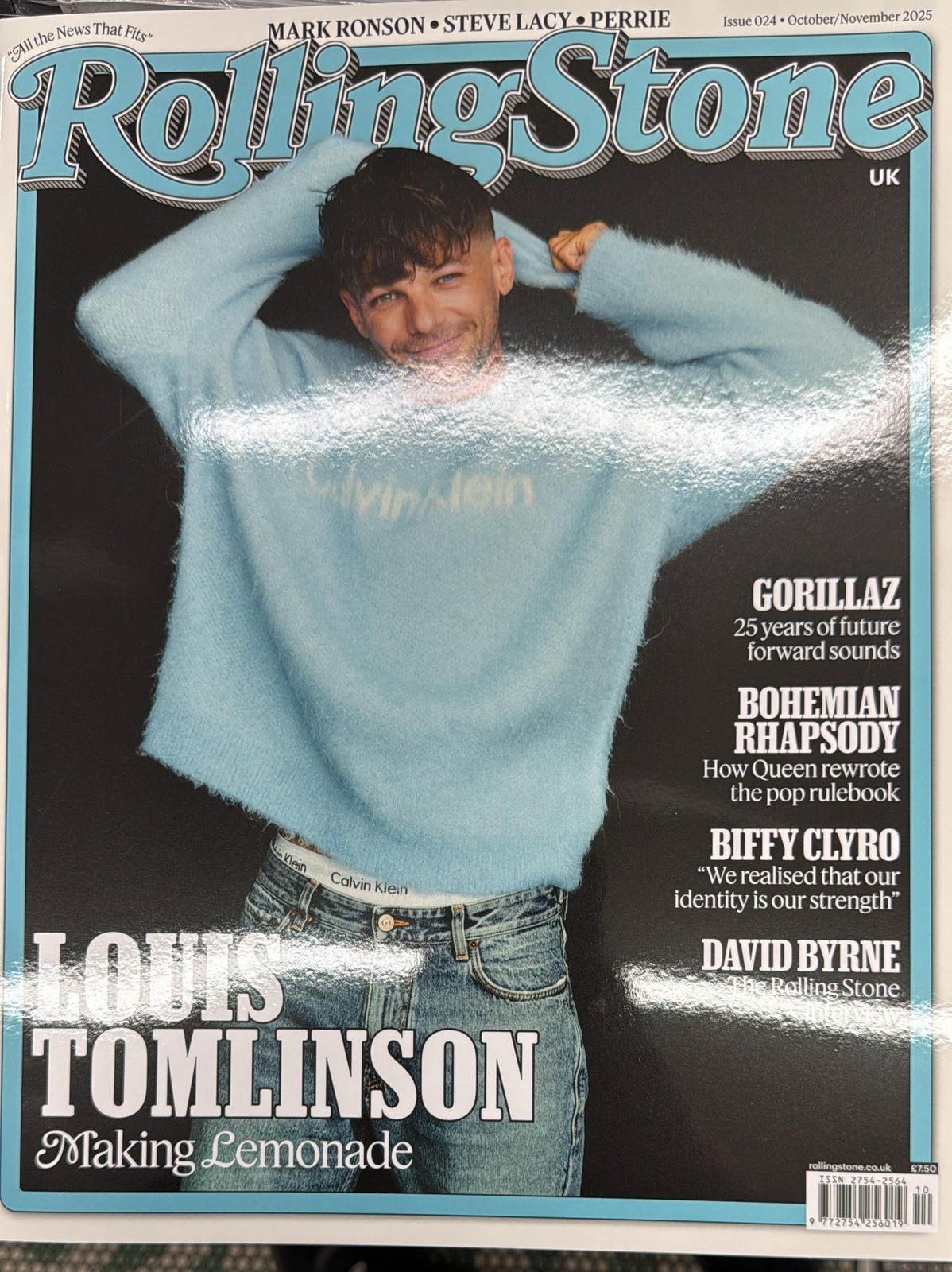 ROLLING STONE UK MAGAZINE-OCTOBER/NOVEMBER 2025-LOUIS TOMLINSON-Brand New