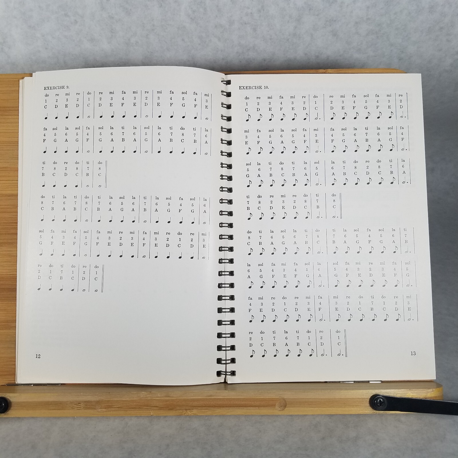 The Beginning Music Reader – 1958 Spiral Bound Paperback by James C. McKinney