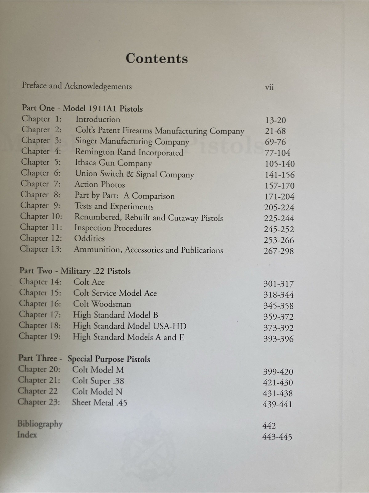 US Military Auotmatic Pistols 1920-1945 By Edward Scott Meadows 2009 Volume II
