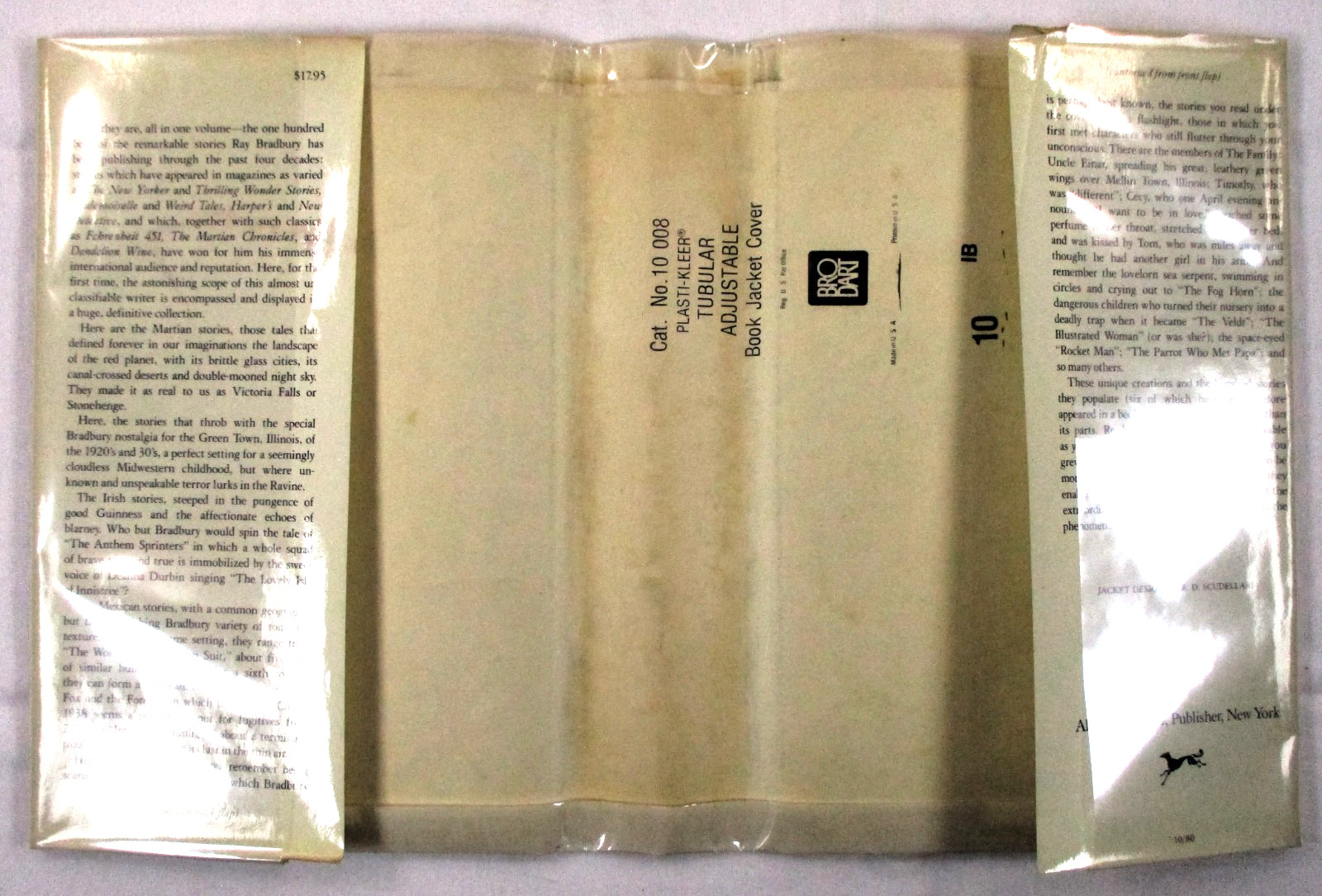 SIGNED 1st/1st ED! “The Stories of Ray Bradbury” – 1980 HC DJ – Alfred A. Knopf