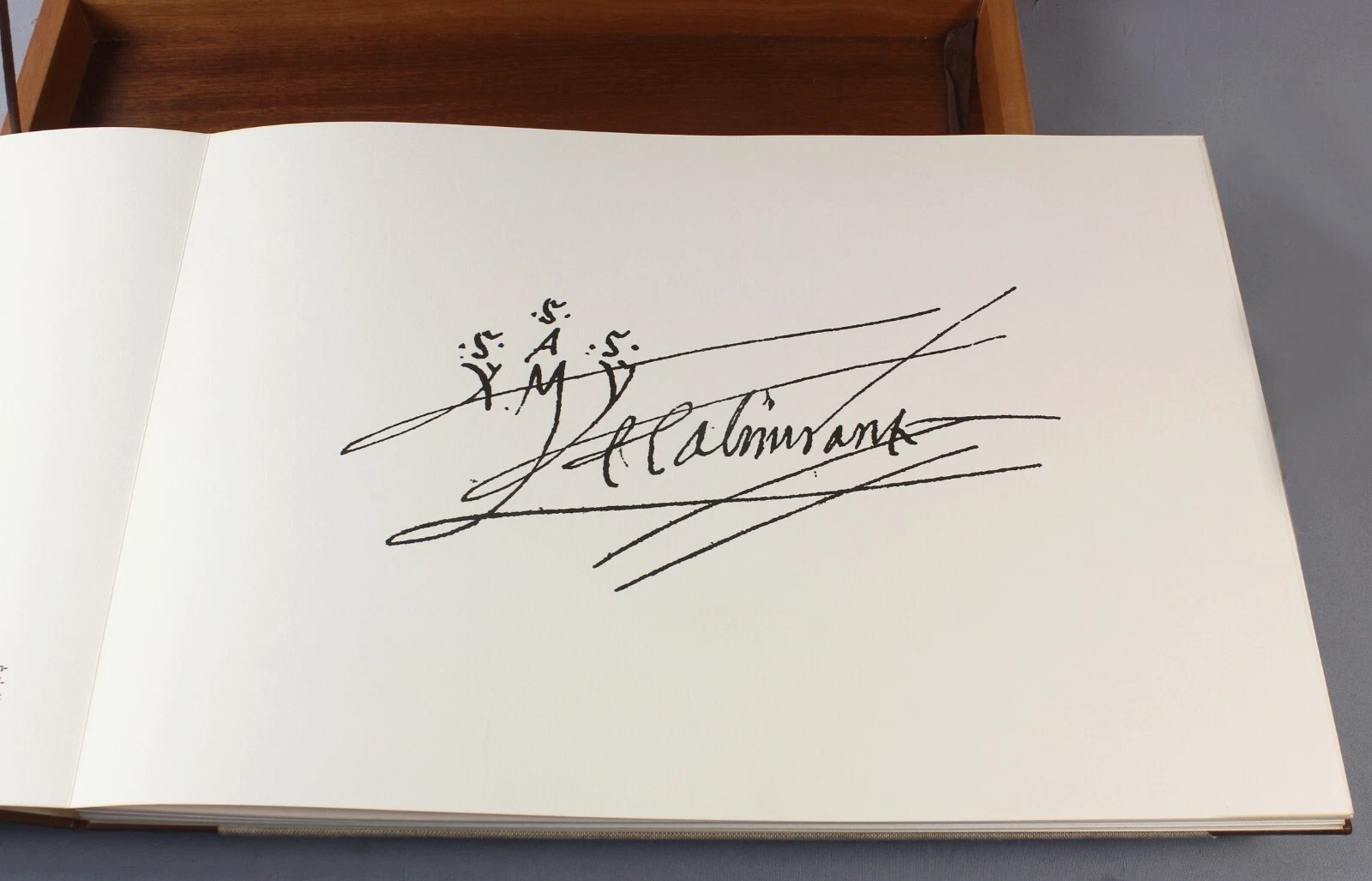 Columbus Papers luxury 1987 edition – Juan RODA signed etchings – in wooden case