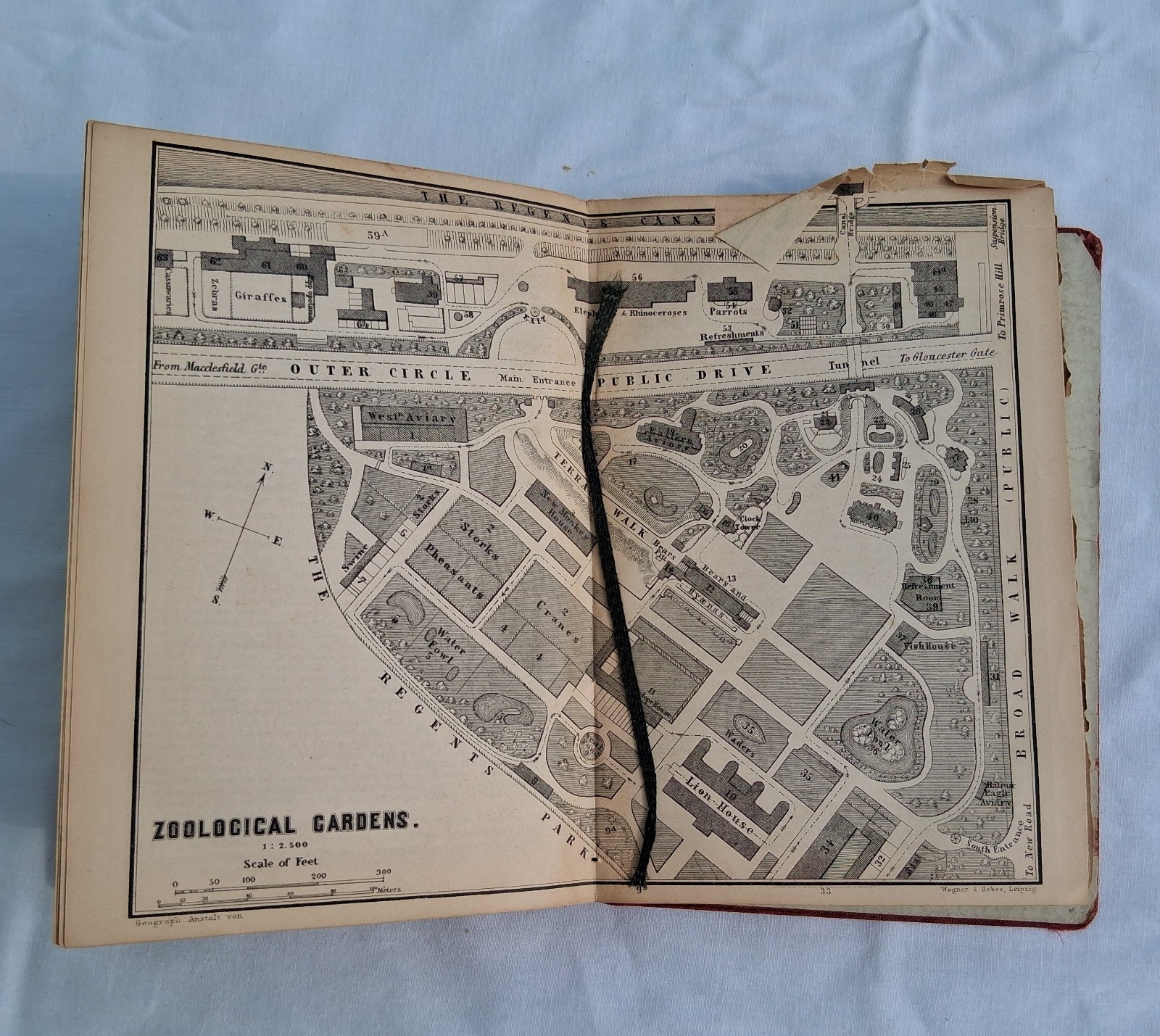 Baedeker’s London And Its Environs Antique Guide Book 1892 traveller