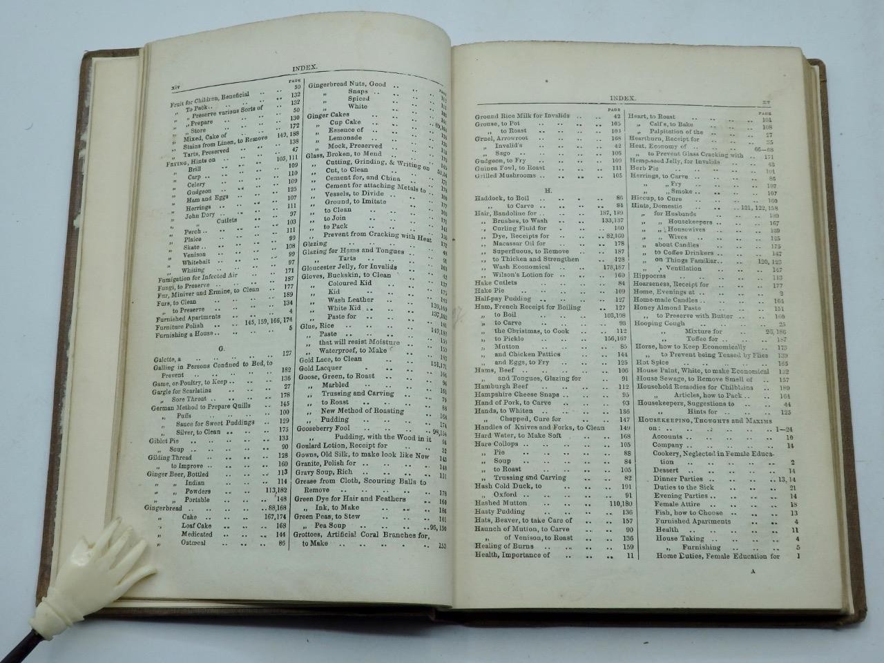 1855 THE PRACTICAL HOUSEWIFE A Complete Encyclopaedia of Domestic Economy PHILP