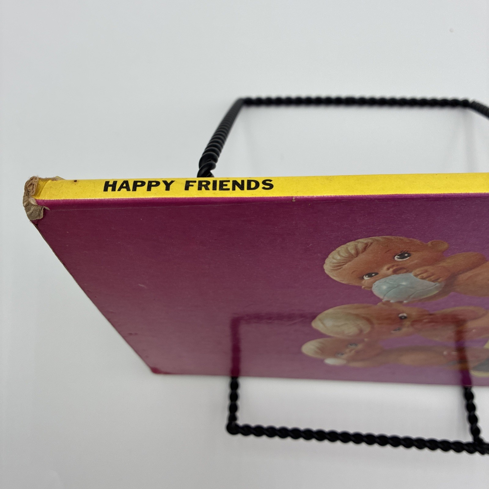 Vintage 1973 Happy Friends Board Book Froebel-Kan Co Ltd Japan Doll Photography