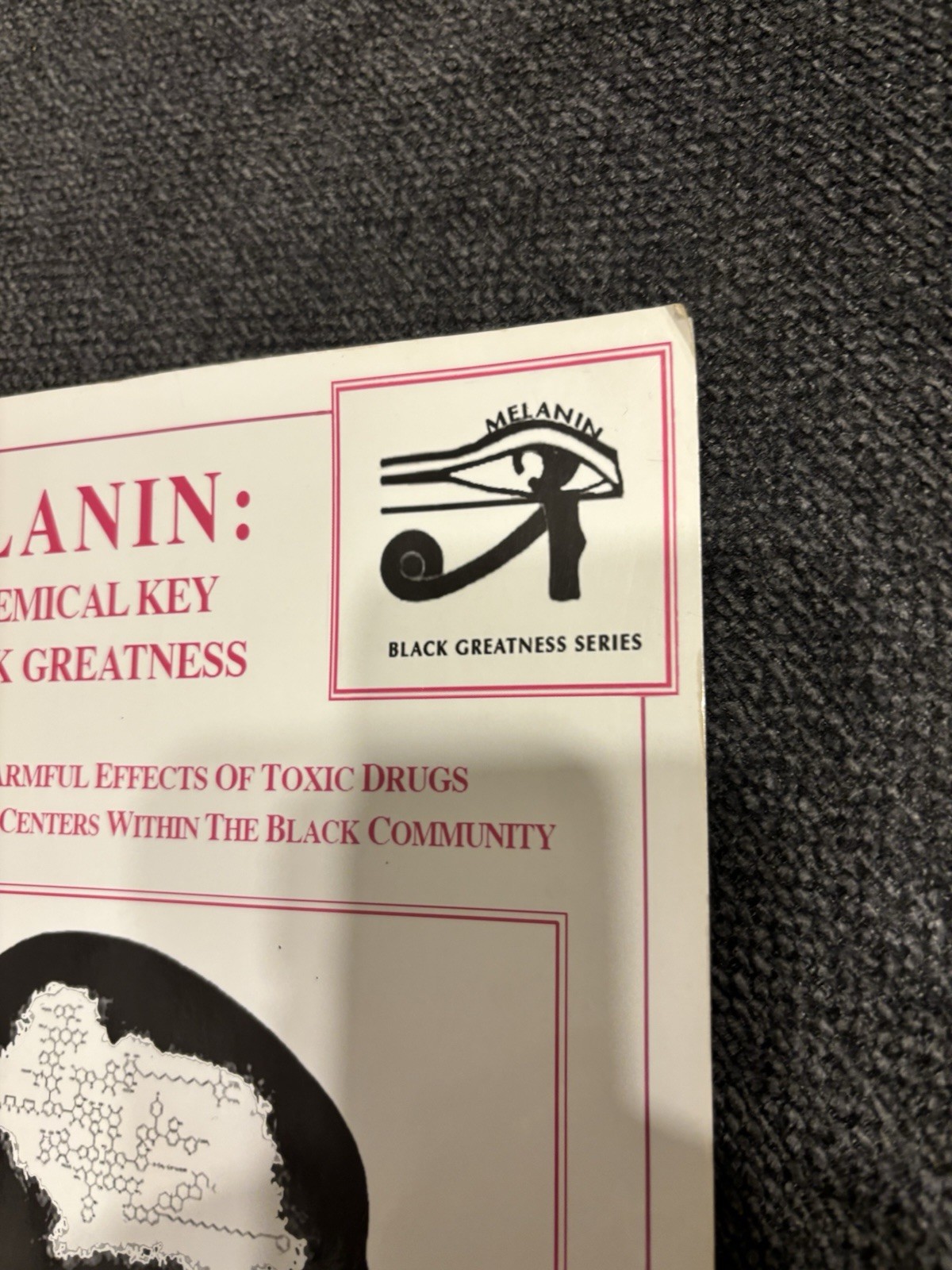 Carol Barnes Melanin The Chemical Key to Black Greatness1988 First Printing