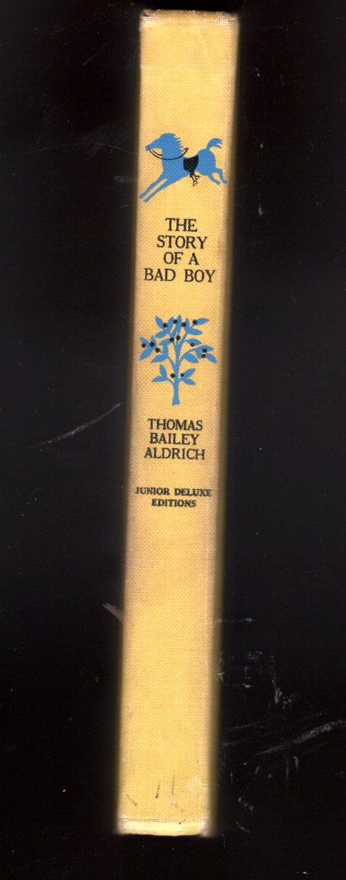 The Story of a Bad Boy by Thomas Bailey Aldrich (1956 HC Junior Deluxe Editions)