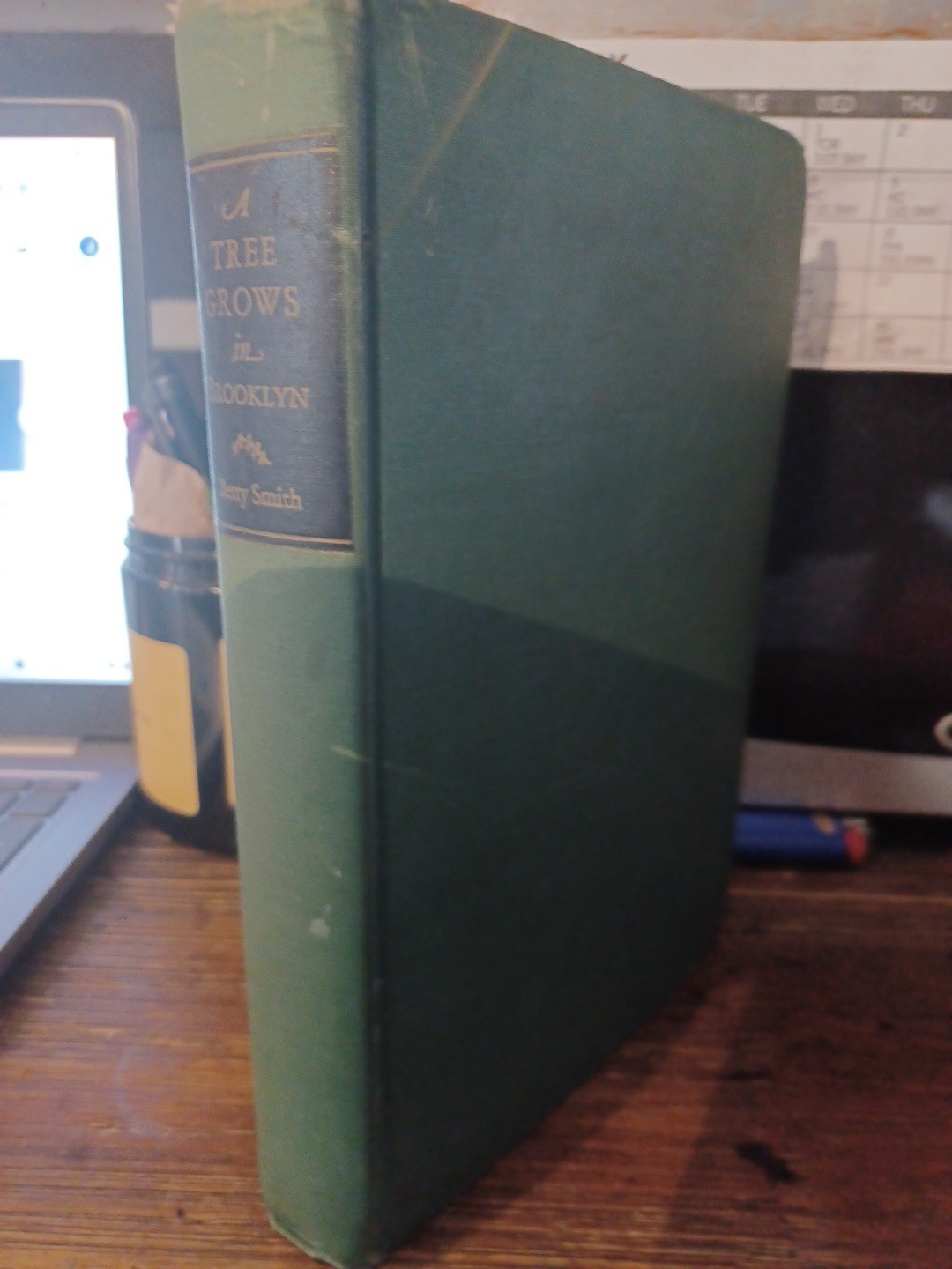 A Tree Grows in Brooklyn Betty Smith 1943 Harper & Brothers 1st ed GREEN HC