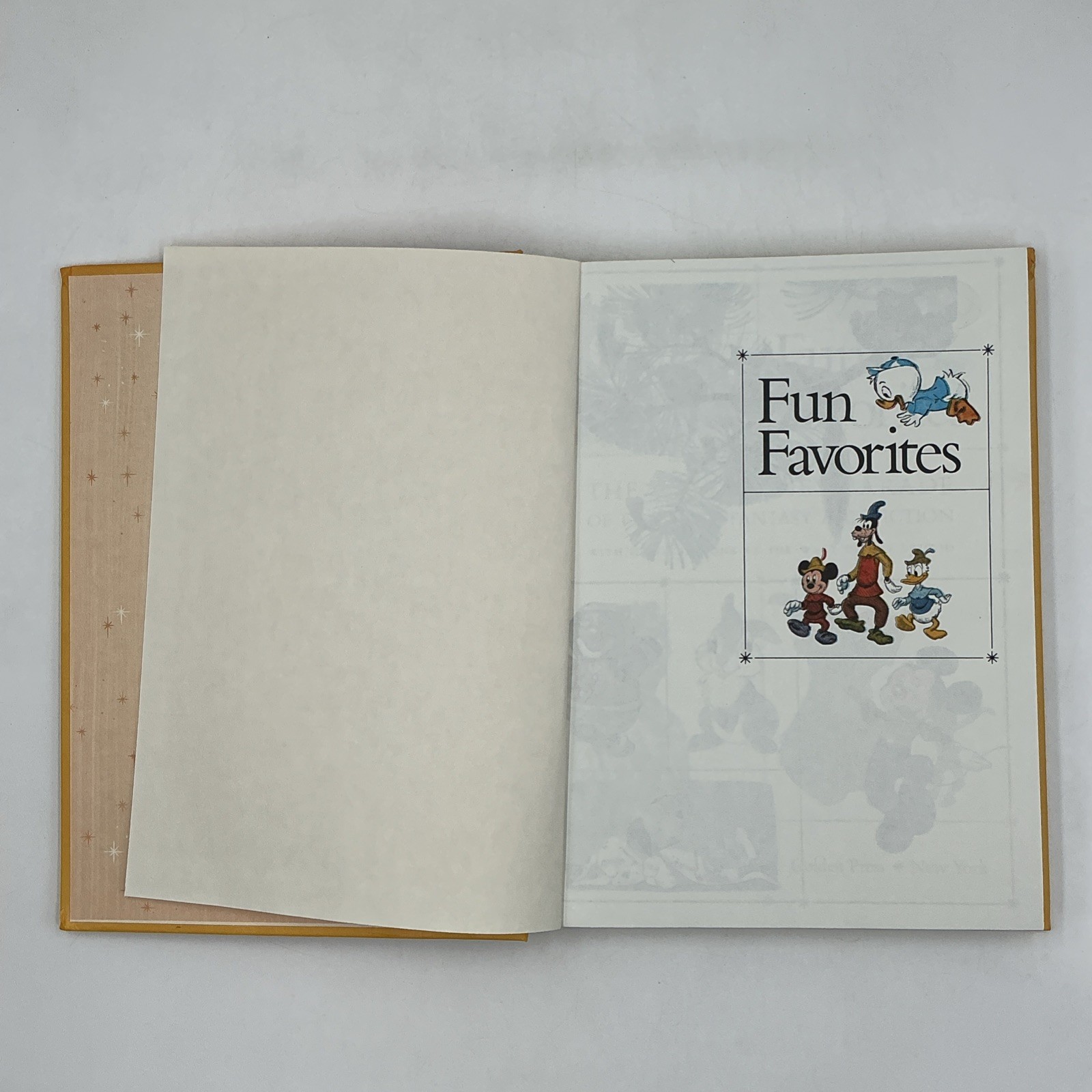 Walt Disney Fun Favorites, Great Moments in Fiction & Fantasy On Parade- 1970