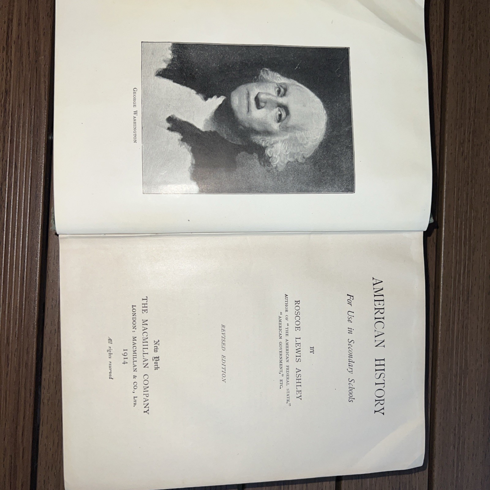American History by Ashley Revised Edition 1914