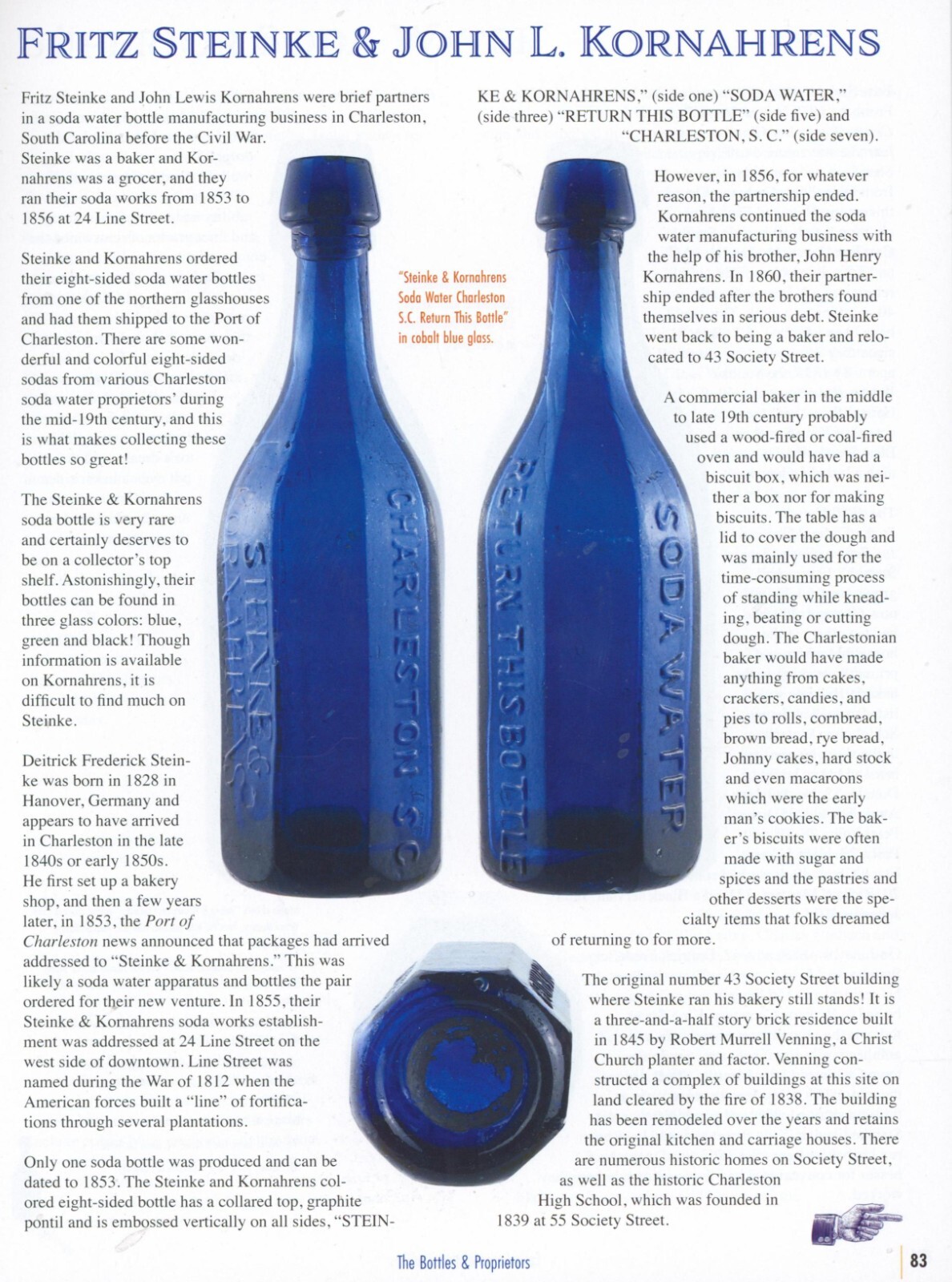 EARLY SODAS OF THE CAROLINA, over 130 pages of Sodas in Color and invalue!