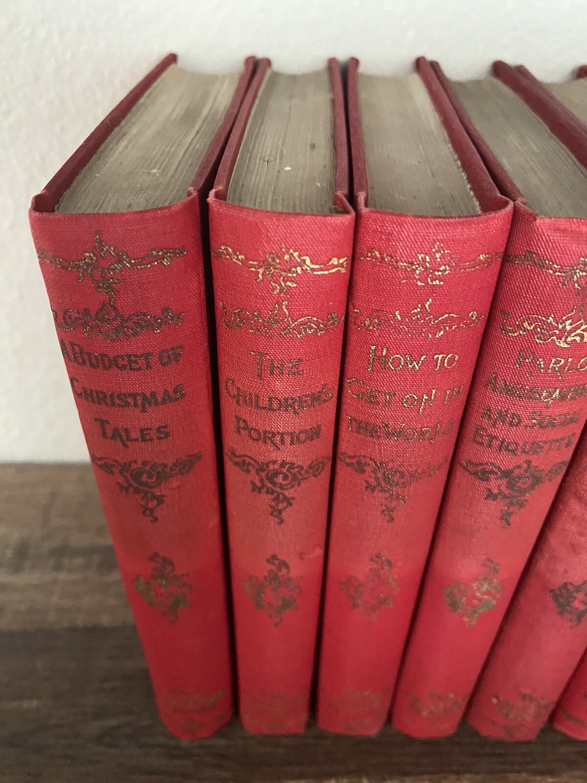 1895 The Christian Herald Library Complete 10 Volume Set by Louis Klopsch