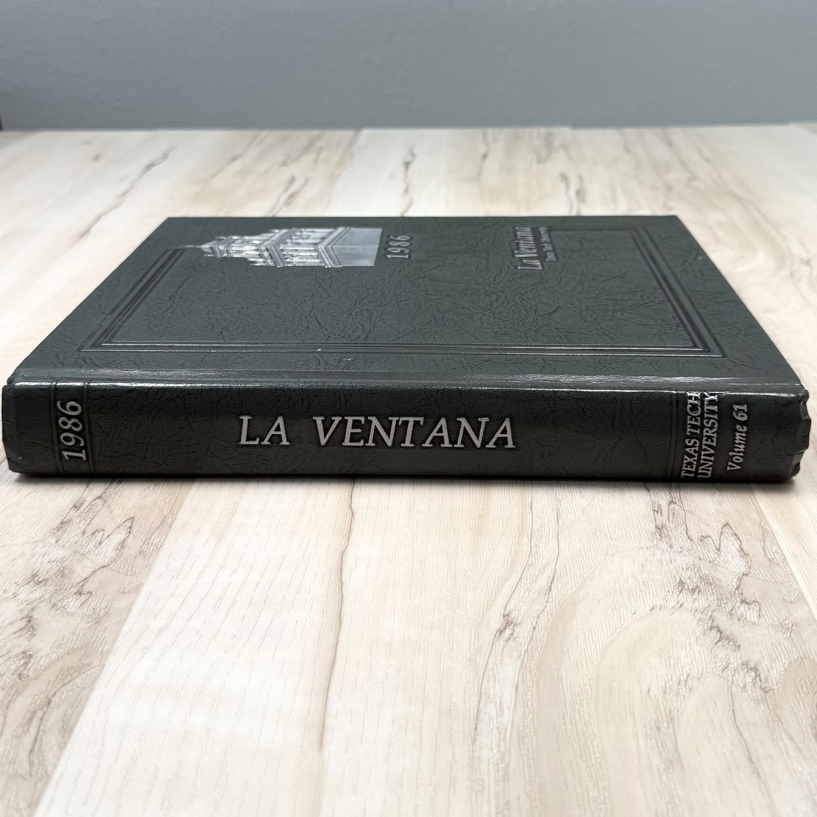 1986 La Ventana Texas Tech University Lubbock Volume 61 Yearbook Annual Book EUC