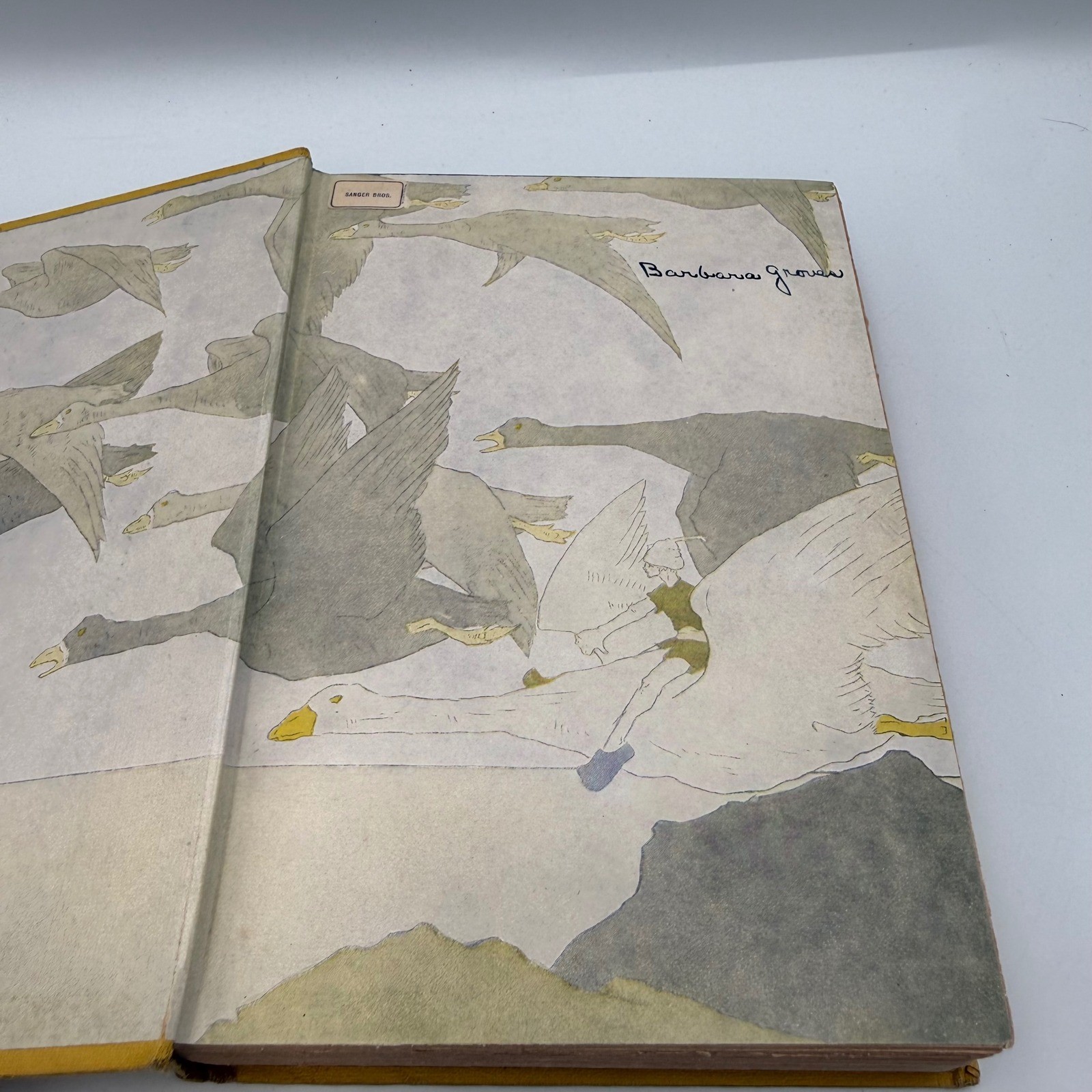 The Wonderful Adventures of Nils Selma Lagerlof Grosset Dunlap Vintage Hardcover