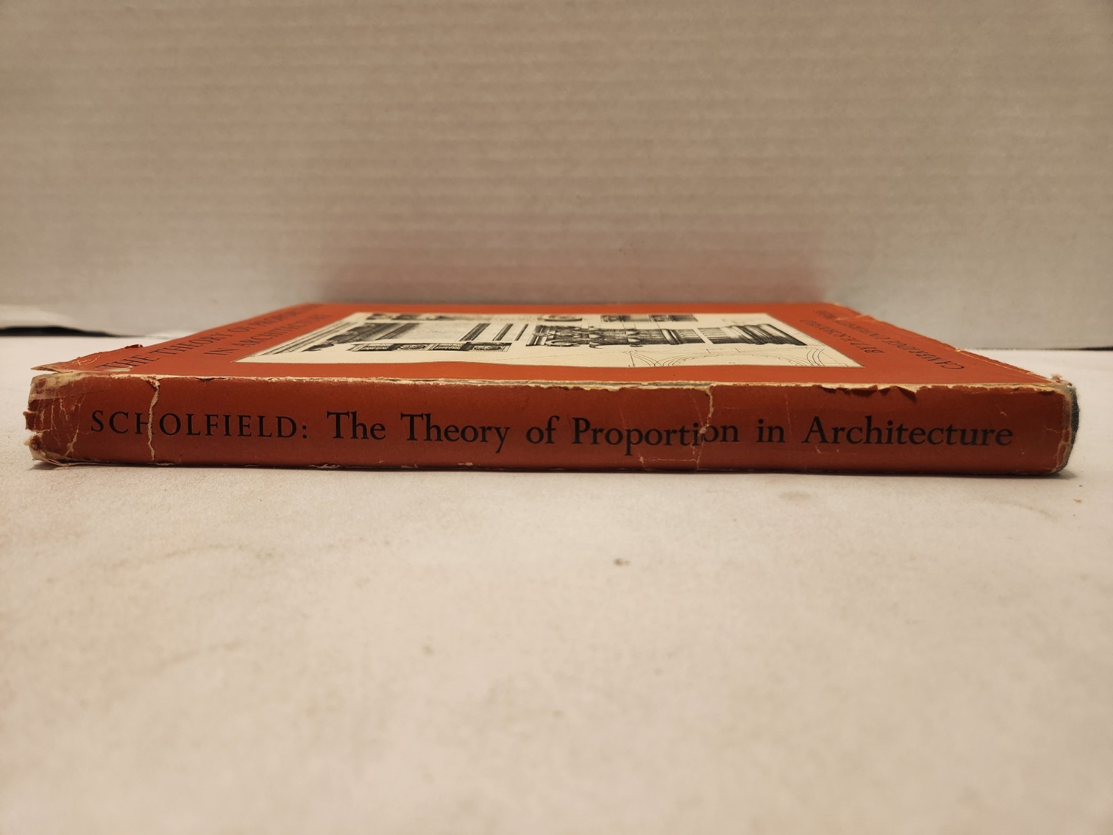 The Theory of Proportion in Architecture P.H. Scholfield 1958 HCDJ Free Shipping