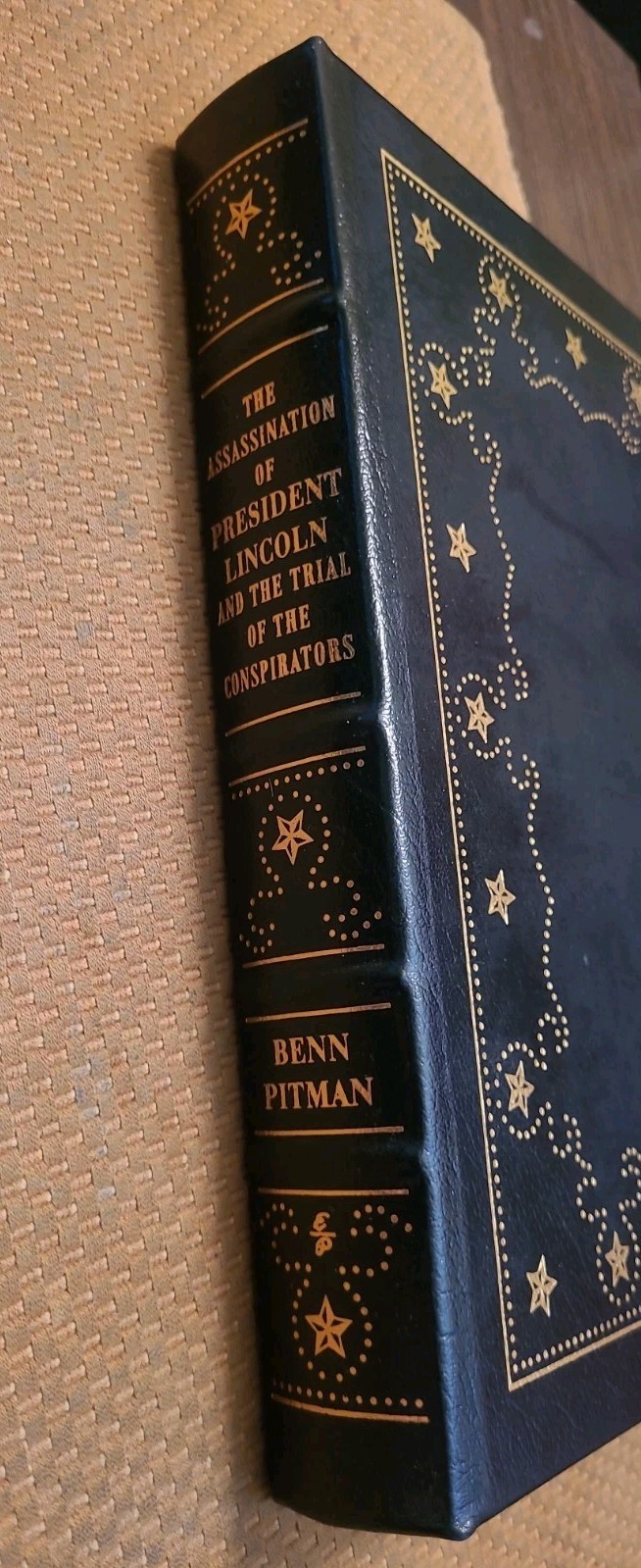 The Assassination of President Lincoln Benn Pitman 2012 Leather EASTON PRESS