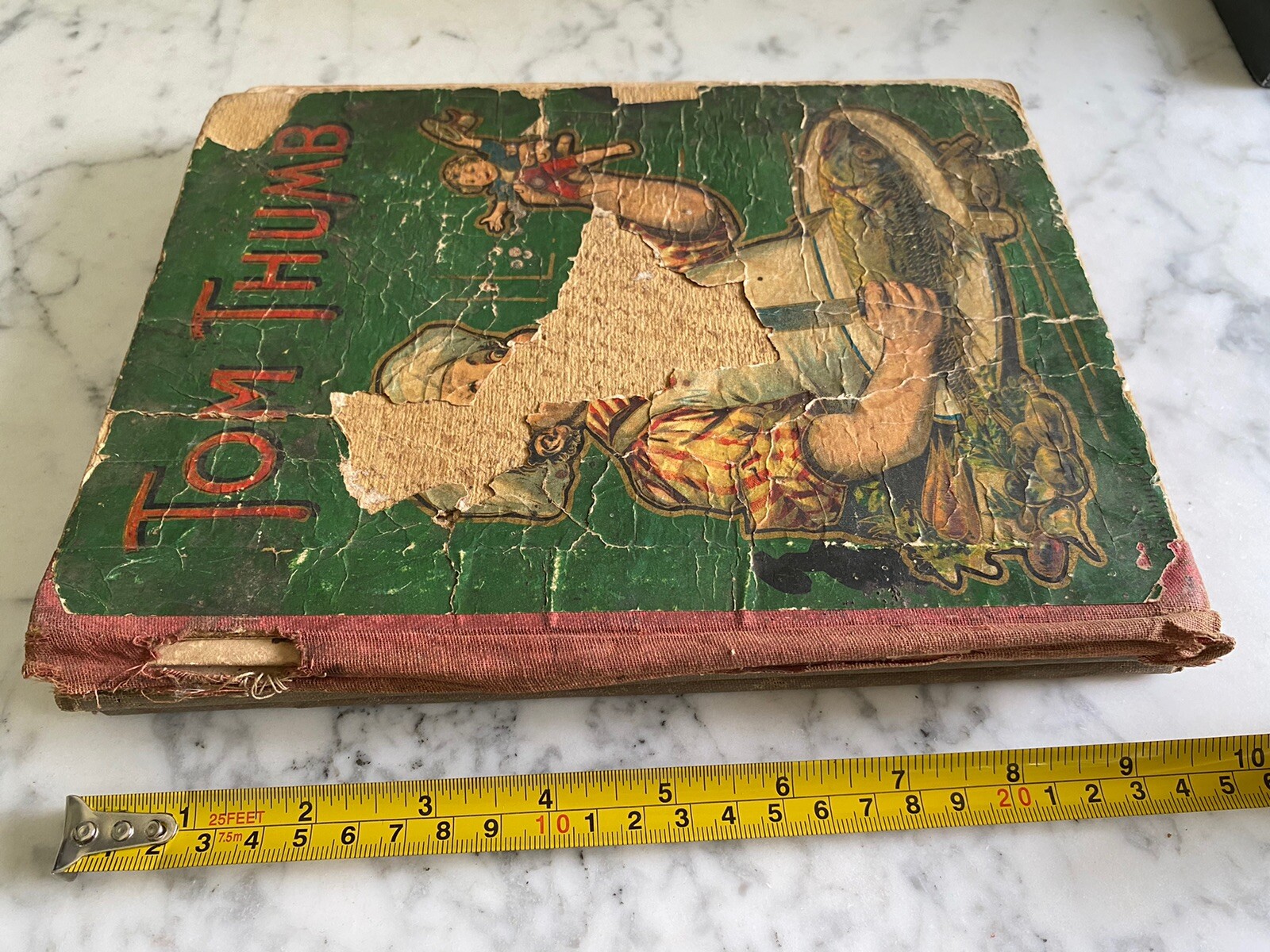 Antique Book: Fairy Tales Tom Thumb Trix Nix Goldsmith Donohue – 1922