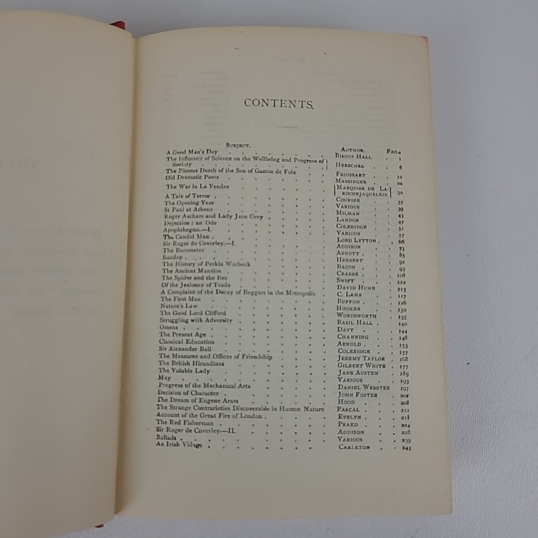 The Chandos Classics – Half Hours With The Best Authors by Charles Knight 1880s