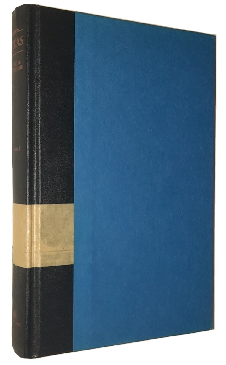 Texas A Historical Novel by James A. Michener Book Club Edition 2 Volume Set