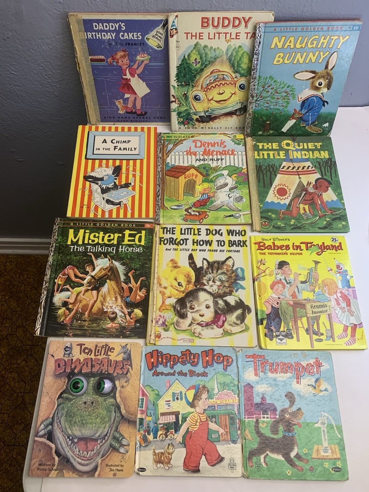 Vintage Children’s Books Classic Various Authors & Genres Bundle Lot Of 12