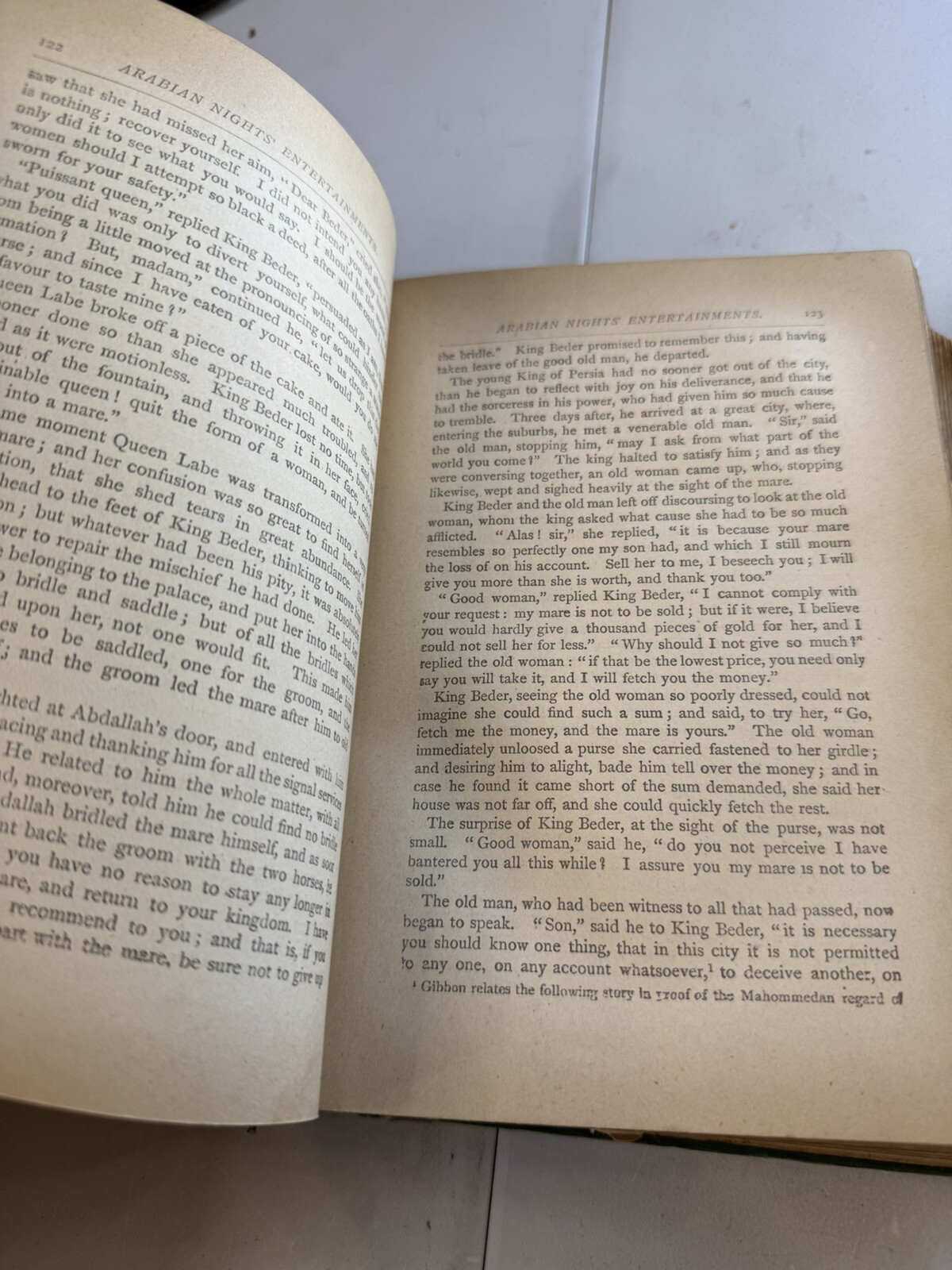 The Arabian Nights’ Entertainments” Frederick Warne c1890 Thousand & One Nights