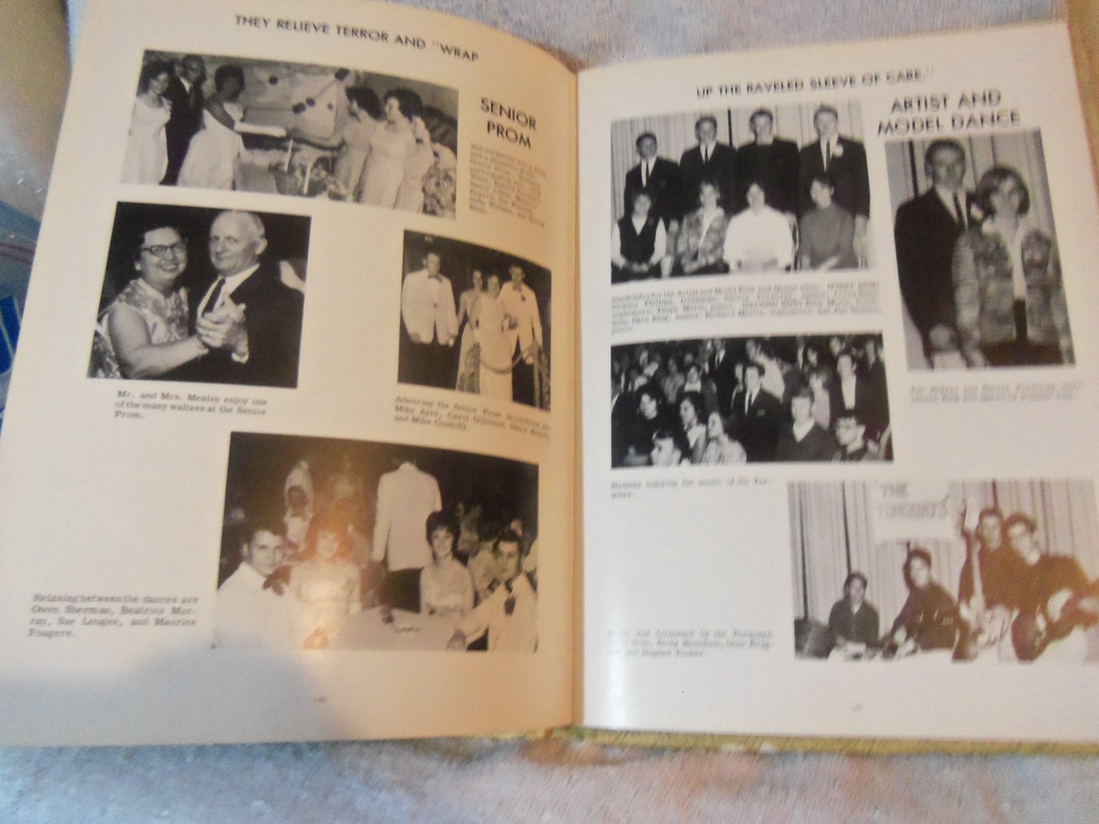 1965 Trident Brewer High School Maine Yearbook