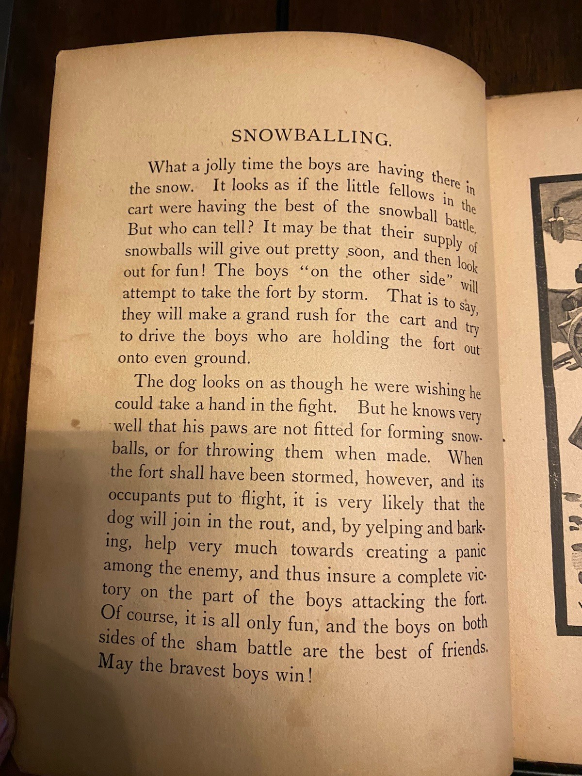 Antique 1892 Happy Holidays Book – Donohue Henneberry & Co. Chicago Hardcover