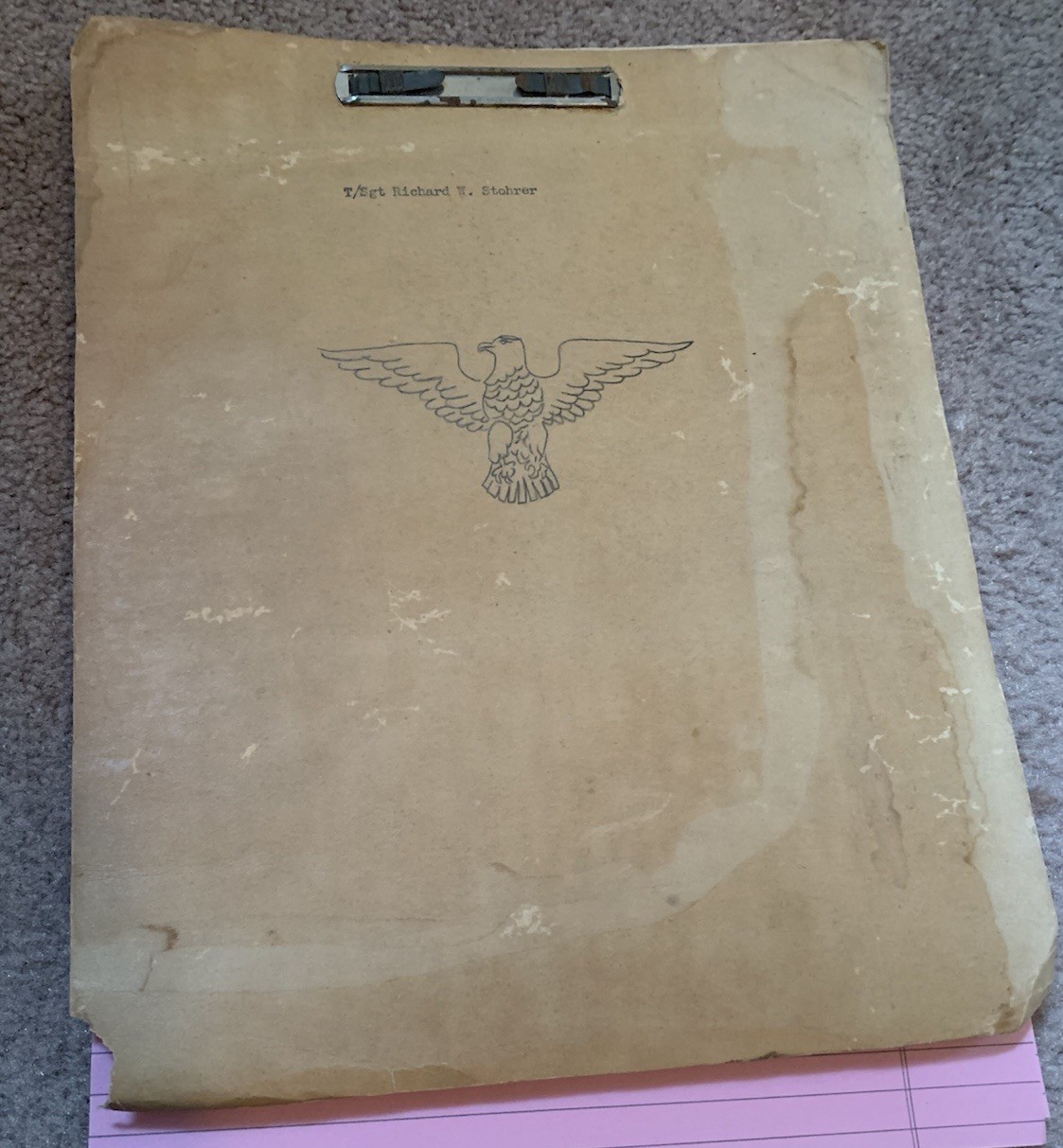 WW2 ICELAND BASE COMMAND HEADQUARTERS ZEBRA CLUB EPHEMERA MILITARY WAR LETTERS