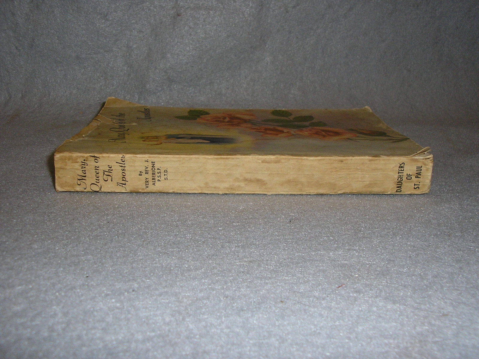 Vintage Christian Theology Book Mary Queen of Apostles Alberione Catholic 1956