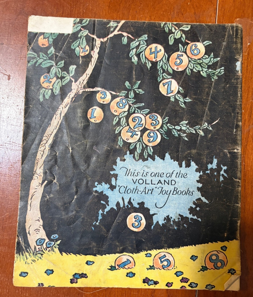 Johnny Gruelle, Raggedy Andy Number Book, PF Volland (1924) cloth 1st Edition