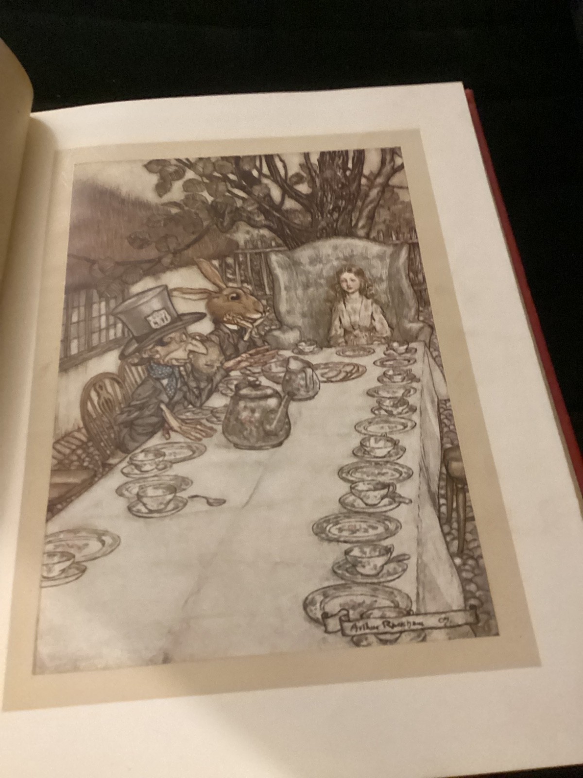 Alice’s Adventures in Wonderland Lewis Carroll Rackham Heinemann 1926 FLAWS