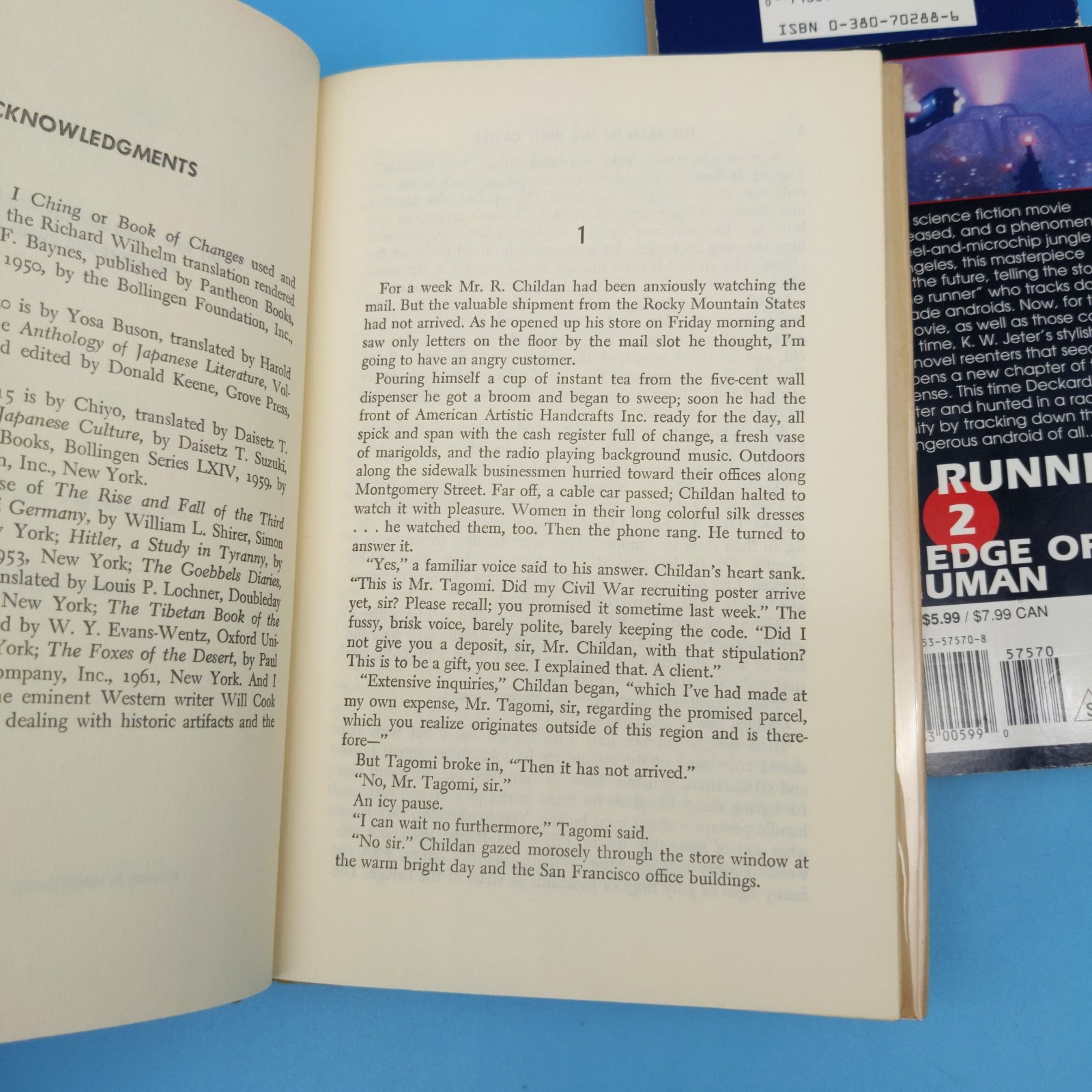 Philip K Dick lot x3 Man in the High Castle 1962 BCE Albemuth Build You + more!