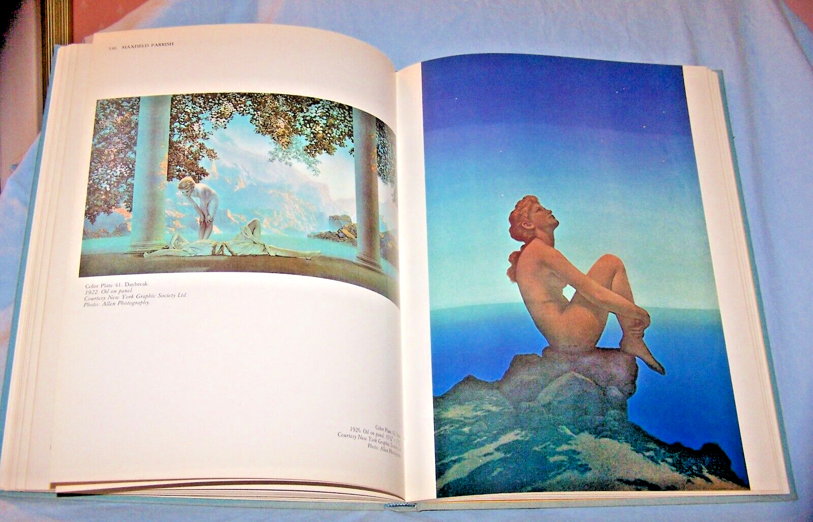 Maxfield Parrish HB w/dj-1974-Cody Ludwig-224 pages-64 Full Color Plates