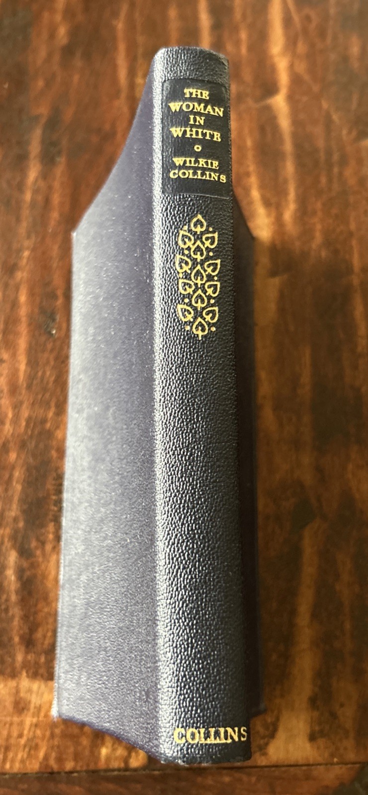 Vintage 1952: The Woman in White; Wilkie Collins; Blue Faux Leather Soft Back