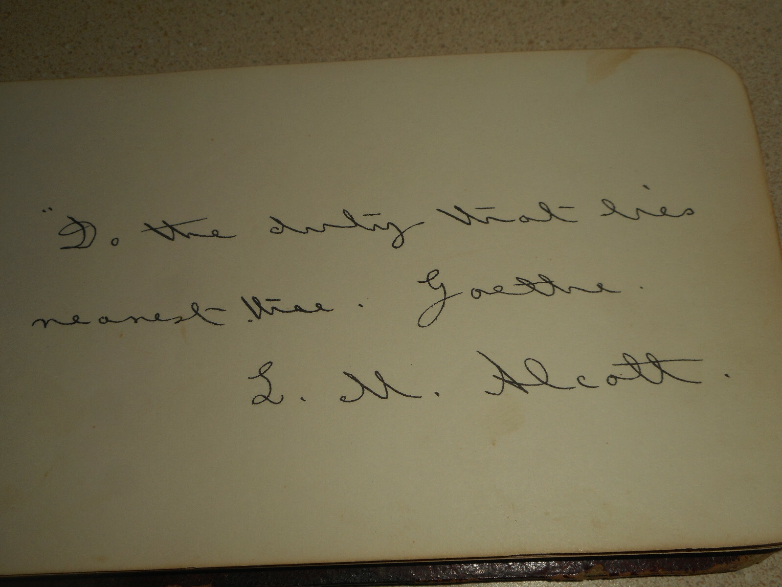 Antique 1877 Book COMPANION AUTOGRAPHS Famous Authors Poets Perry Mason & Co.