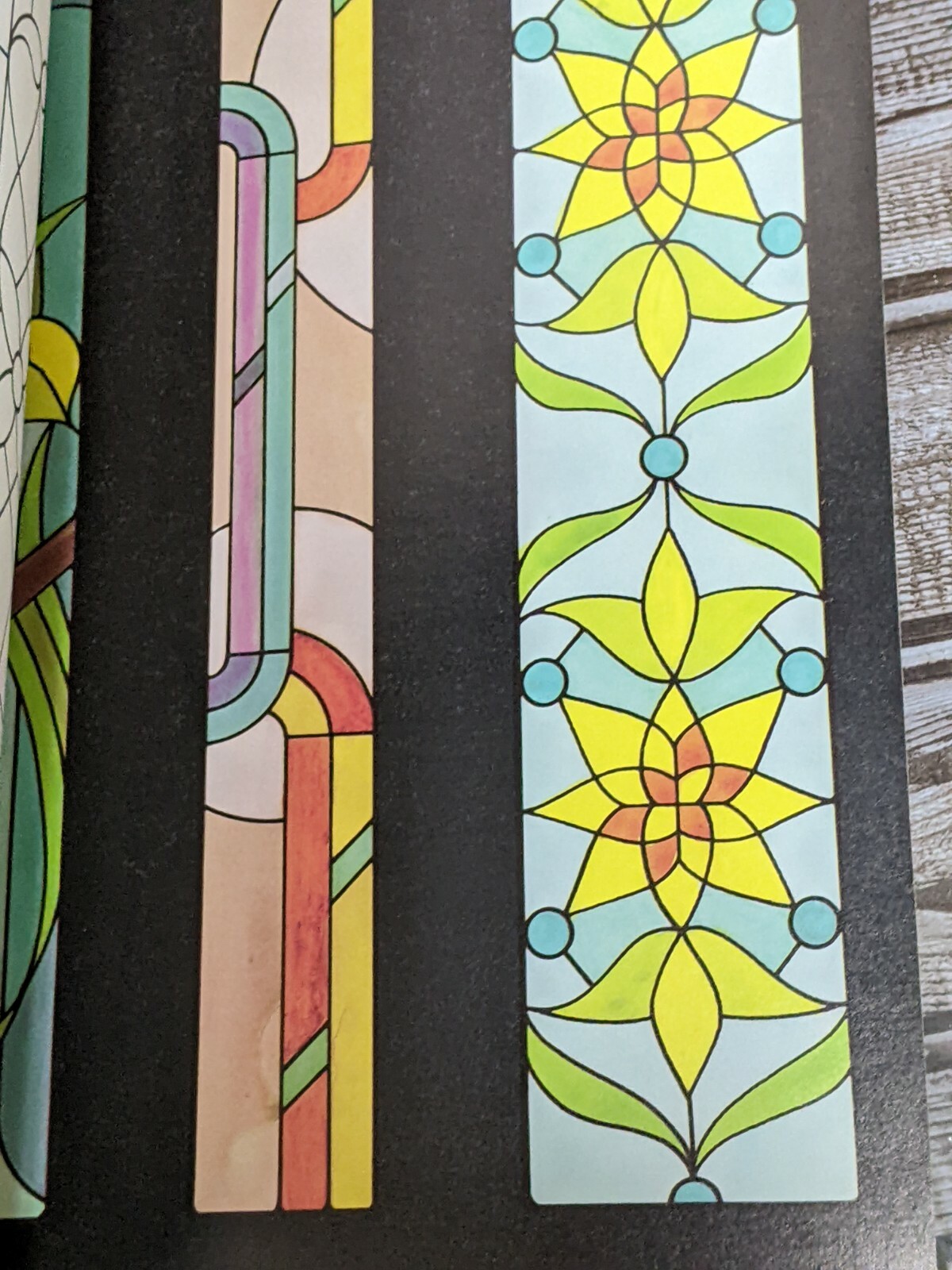 Dover Sidelights, Fanlights & Transoms Stained Glass Pattern Book Ed Sibbett Jr