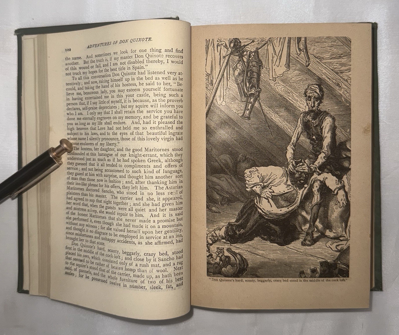 Adventures of Don Quixote de La Mancha 1880 Illustrated by Gustave Doré Rare