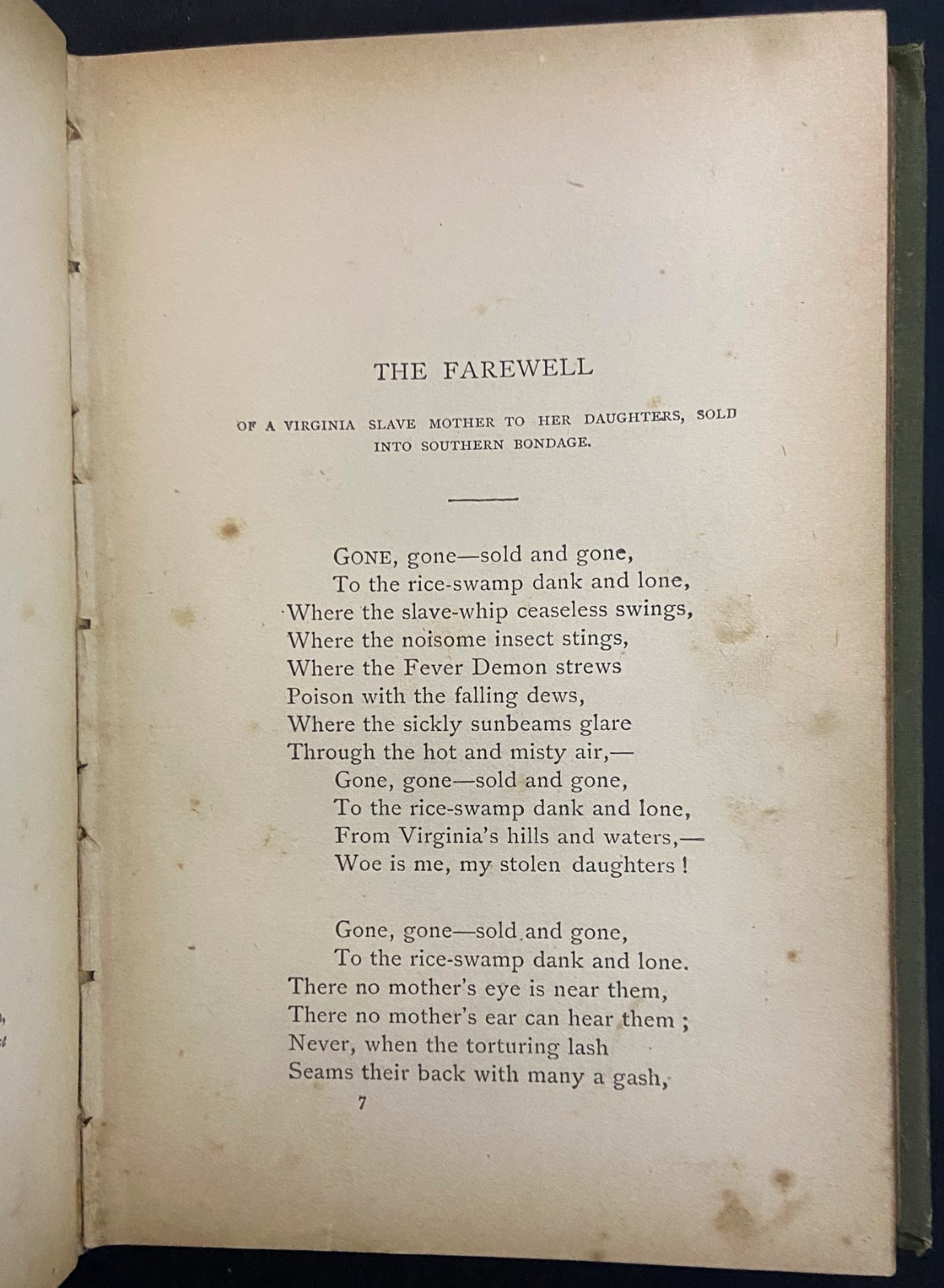 1889 POEMS BY JOHN GREENLEAF WHITTIER Antique Decorative Victorian Poetry Book