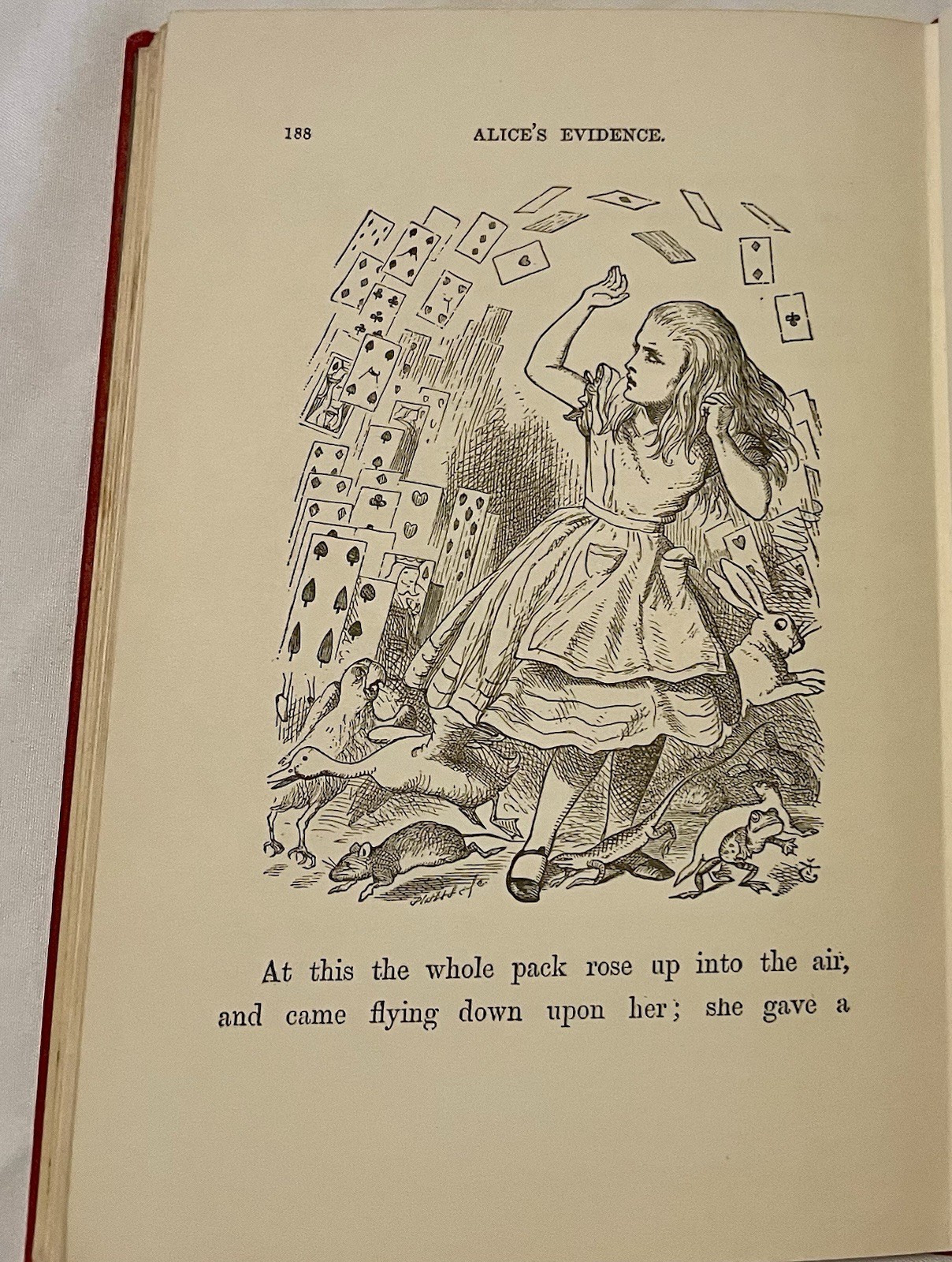 Alice’s Adventures in Wonderland-Lewis Carroll HC 1941 Facsimile Of First Ed.