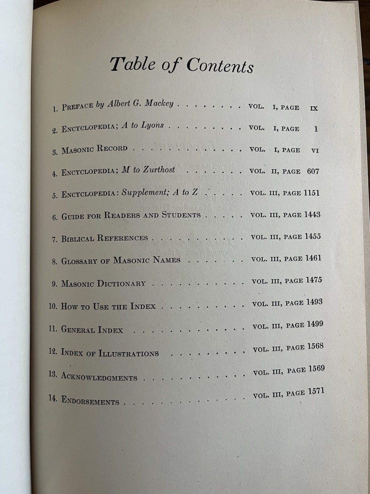 Encyclopedia Freemasonry Revised Albert Mackey Three Volumes 1946 3 Masonic