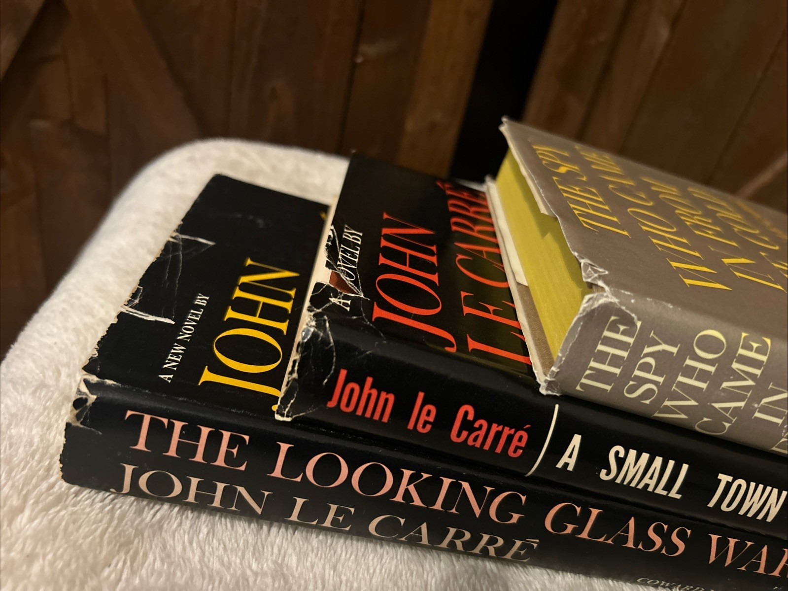 John Le Carre VTG HCDJx3: Spy Who Came In From Cold (1st/28) Looking Glass War &