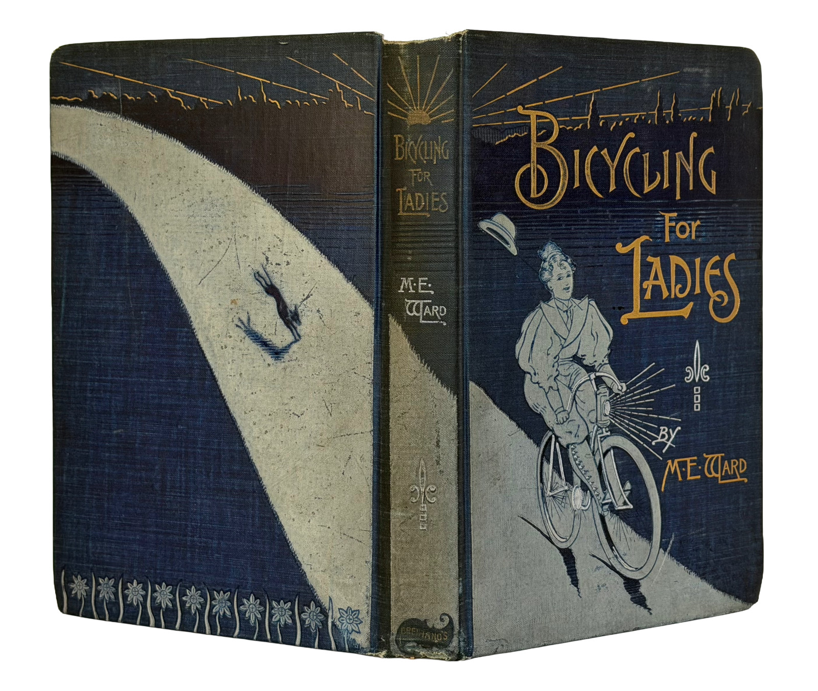 1896 Bicycling For Ladies Maria Ward 1st Ed. Alice Austen Bicycle Cycling ~ RARE
