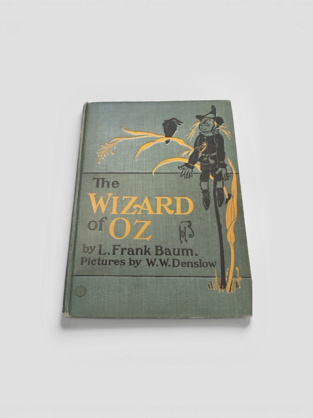 The Wonderful Wizard Of Oz 1903 Baum Denslow Merrill HC 16 Color Plates 2nd ED